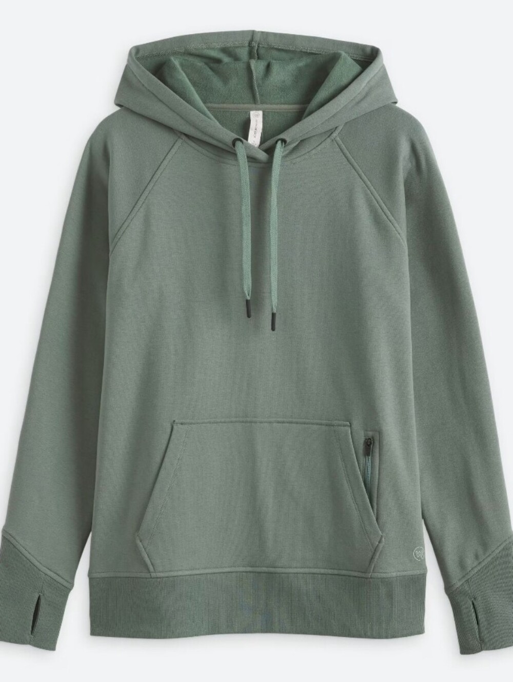 Womens Hoodie Sweatshirt in Sage Green